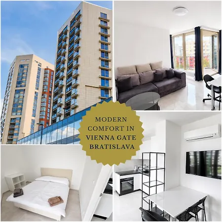 Apartamento 2 With Ac, Vienna Gate 4 Bratislava